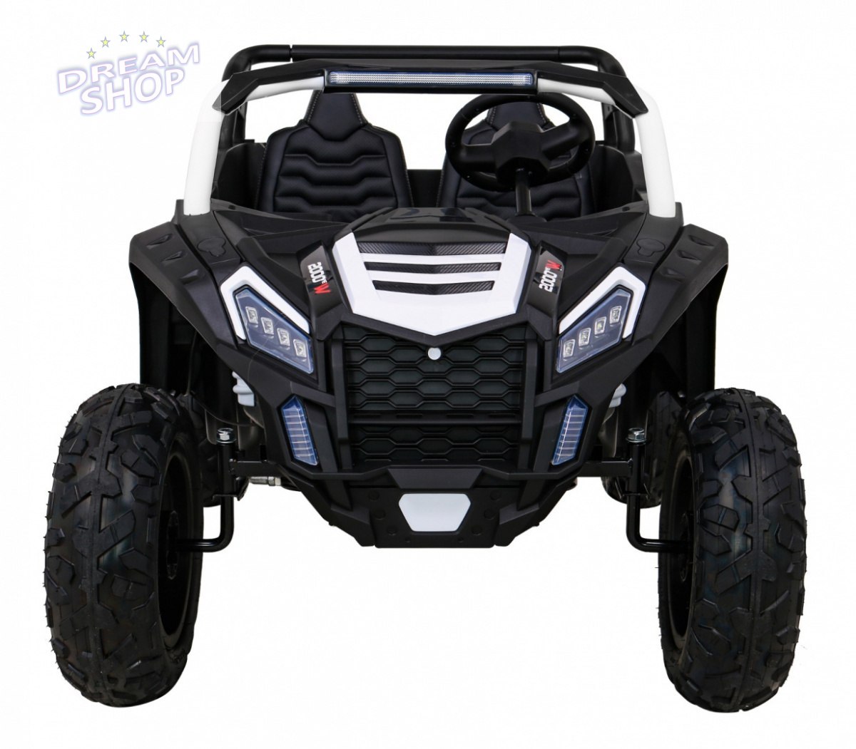 Pojazd Buggy ATV STRONG Racing Biały Pojazd Buggy ATV STRONG Racing Biały