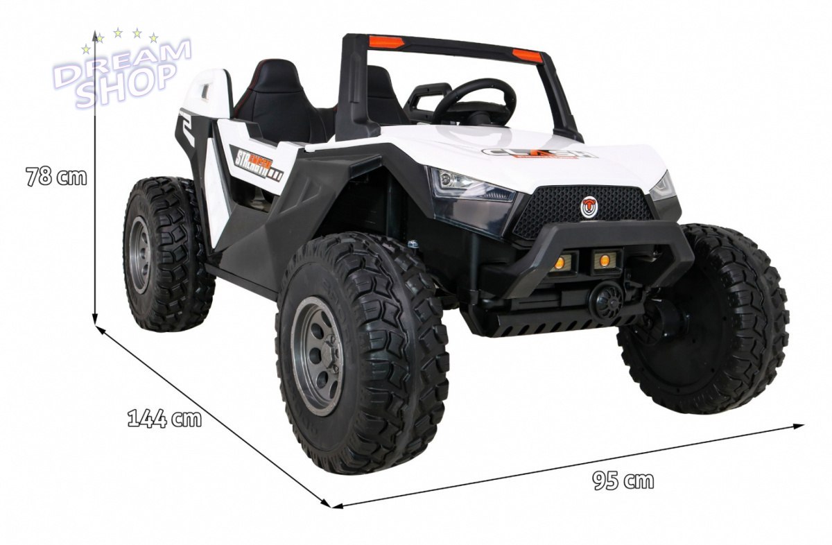 Pojazd Buggy Clash 4x4 Biały Pojazd Buggy Clash 4x4 Biały
