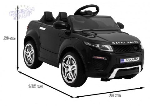 Pojazd Dla Dzieci Rapid Racer Czarny Pojazd Dla Dzieci Rapid Racer Czarny