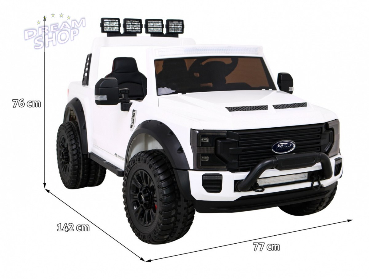 Pojazd Ford Super Duty Biały Pojazd Ford Super Duty Biały