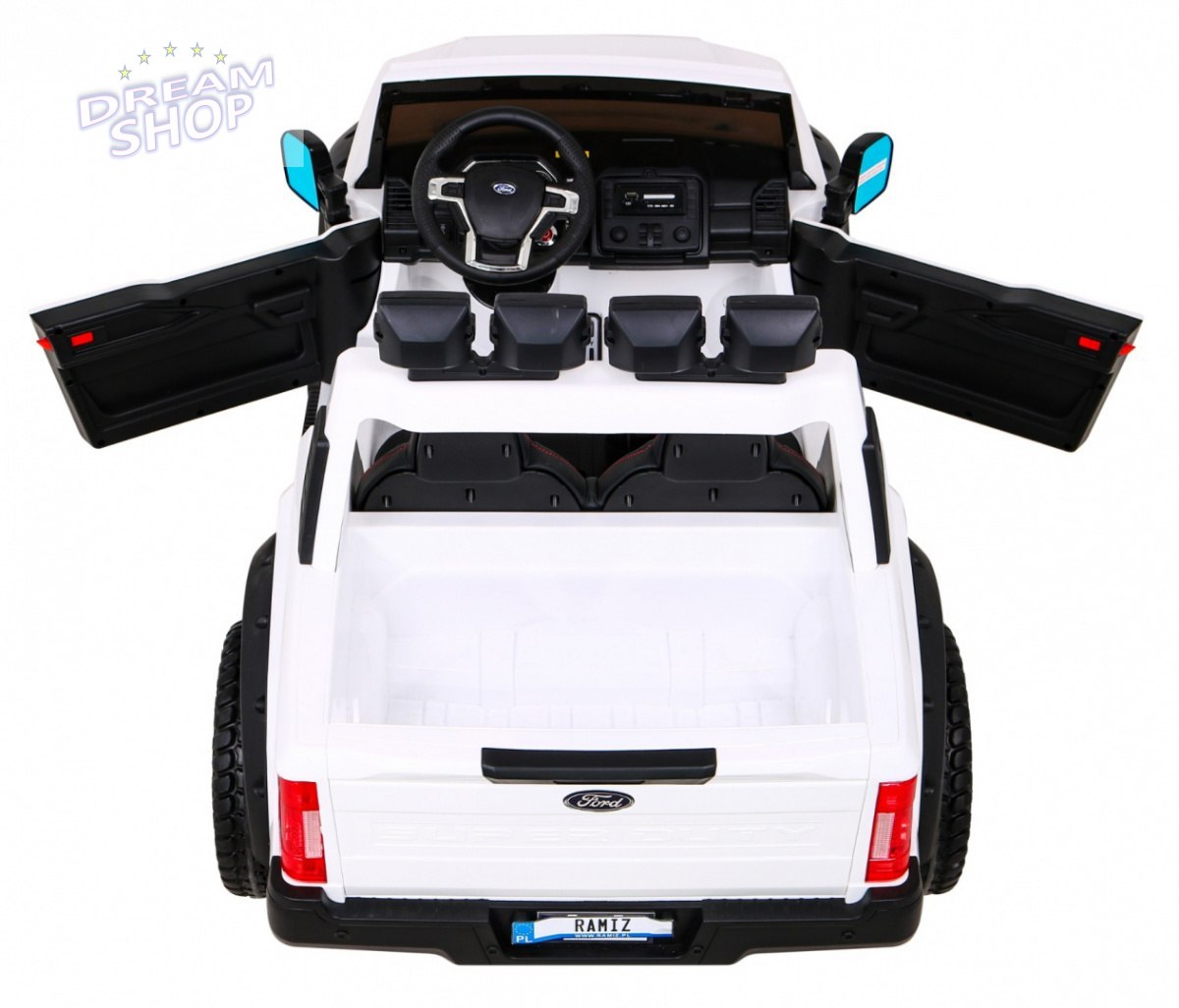 Pojazd Ford Super Duty Biały Pojazd Ford Super Duty Biały