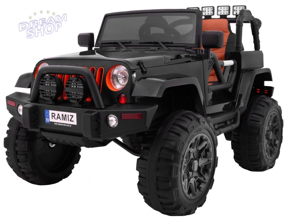 Pojazd Jeep All Terrain Czarny Pojazd Jeep All Terrain Czarny