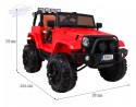 Pojazd Jeep All Terrain Czerwony