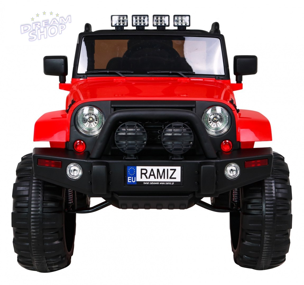 Pojazd Jeep All Terrain Czerwony Pojazd Jeep All Terrain Czerwony