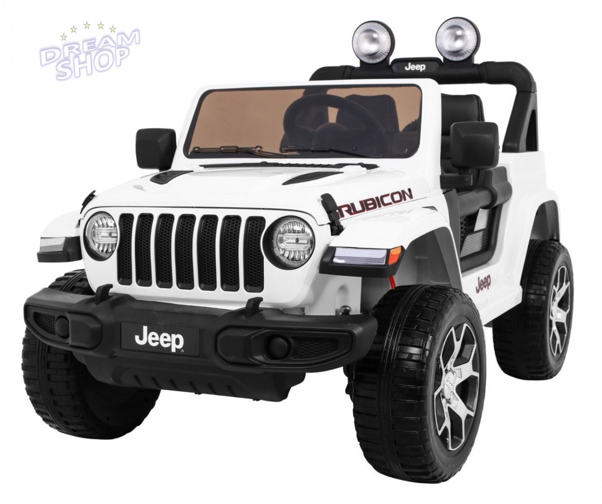 Pojazd Jeep Wrangler Rubicon Biały Pojazd Jeep Wrangler Rubicon Biały