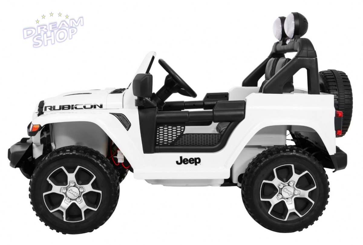 Pojazd Jeep Wrangler Rubicon Biały Pojazd Jeep Wrangler Rubicon Biały