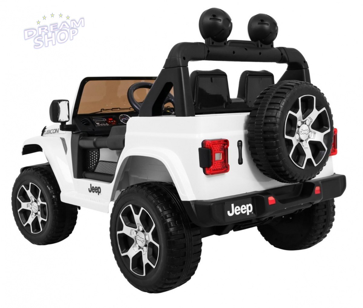 Pojazd Jeep Wrangler Rubicon Biały Pojazd Jeep Wrangler Rubicon Biały