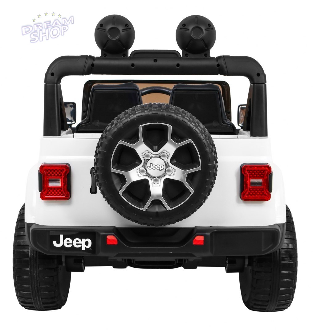 Pojazd Jeep Wrangler Rubicon Biały Pojazd Jeep Wrangler Rubicon Biały