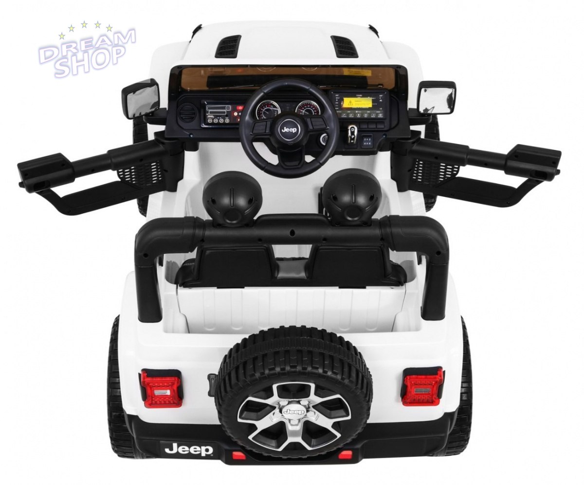 Pojazd Jeep Wrangler Rubicon Biały Pojazd Jeep Wrangler Rubicon Biały