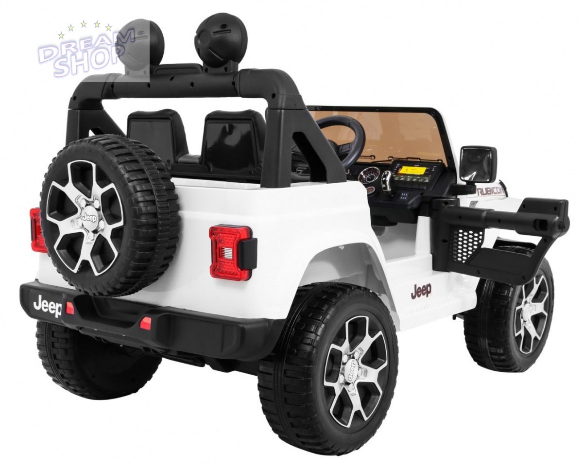 Pojazd Jeep Wrangler Rubicon Biały Pojazd Jeep Wrangler Rubicon Biały