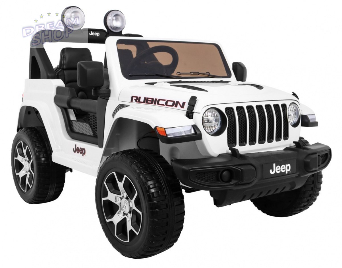 Pojazd Jeep Wrangler Rubicon Biały Pojazd Jeep Wrangler Rubicon Biały
