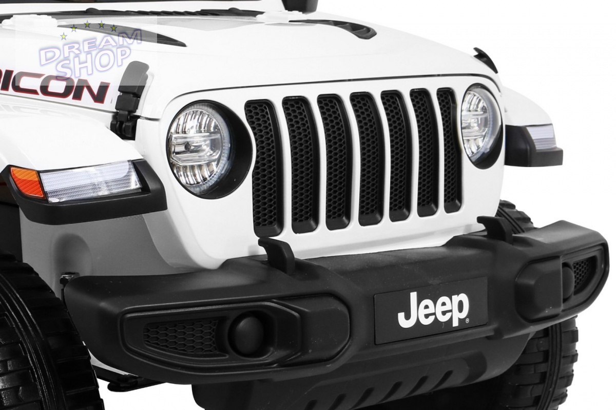 Pojazd Jeep Wrangler Rubicon Biały Pojazd Jeep Wrangler Rubicon Biały