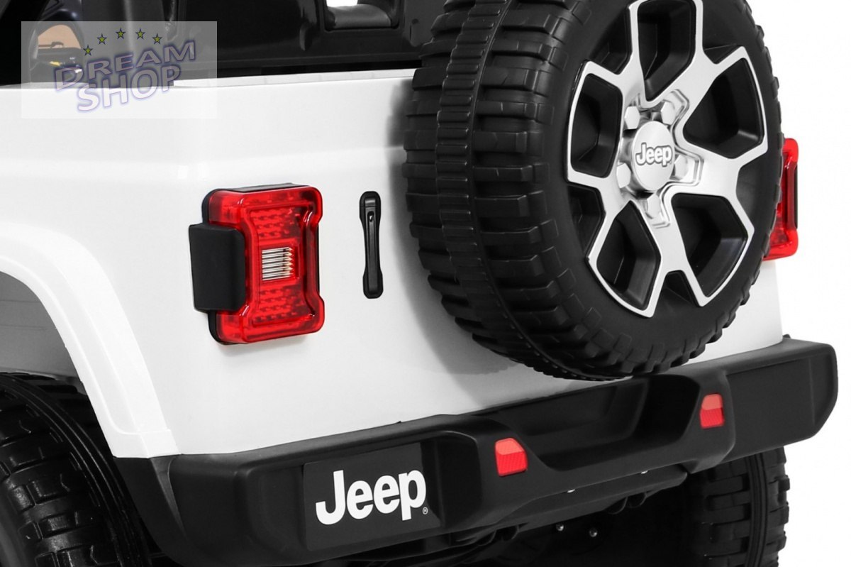 Pojazd Jeep Wrangler Rubicon Biały Pojazd Jeep Wrangler Rubicon Biały