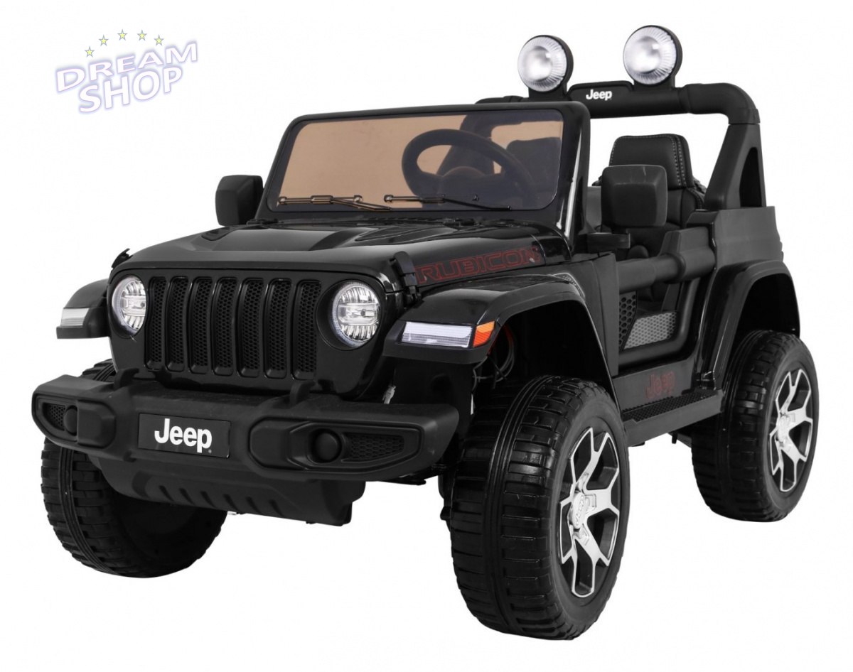 Pojazd Jeep Wrangler Rubicon Czarny Pojazd Jeep Wrangler Rubicon Czarny