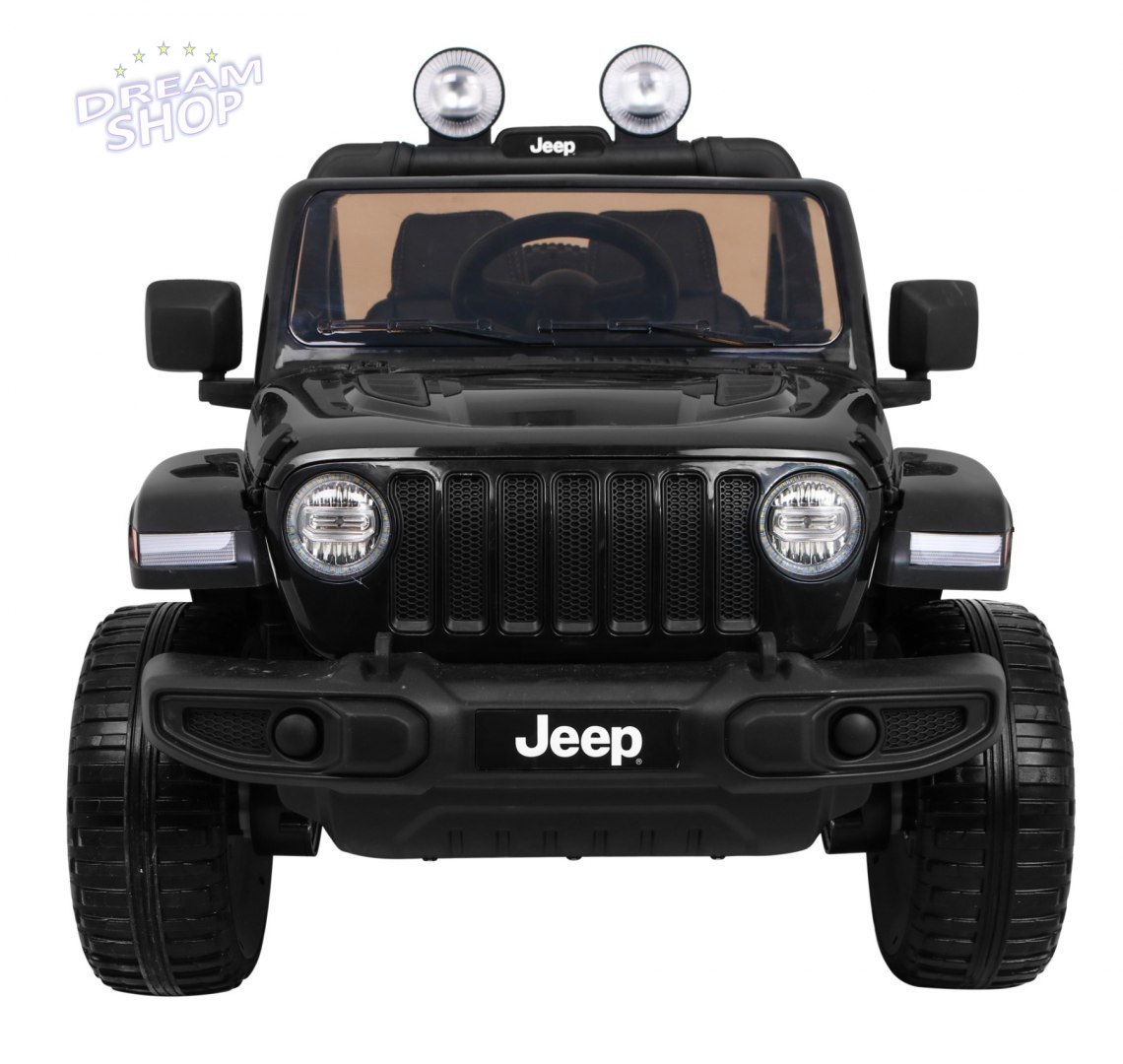 Pojazd Jeep Wrangler Rubicon Czarny Pojazd Jeep Wrangler Rubicon Czarny