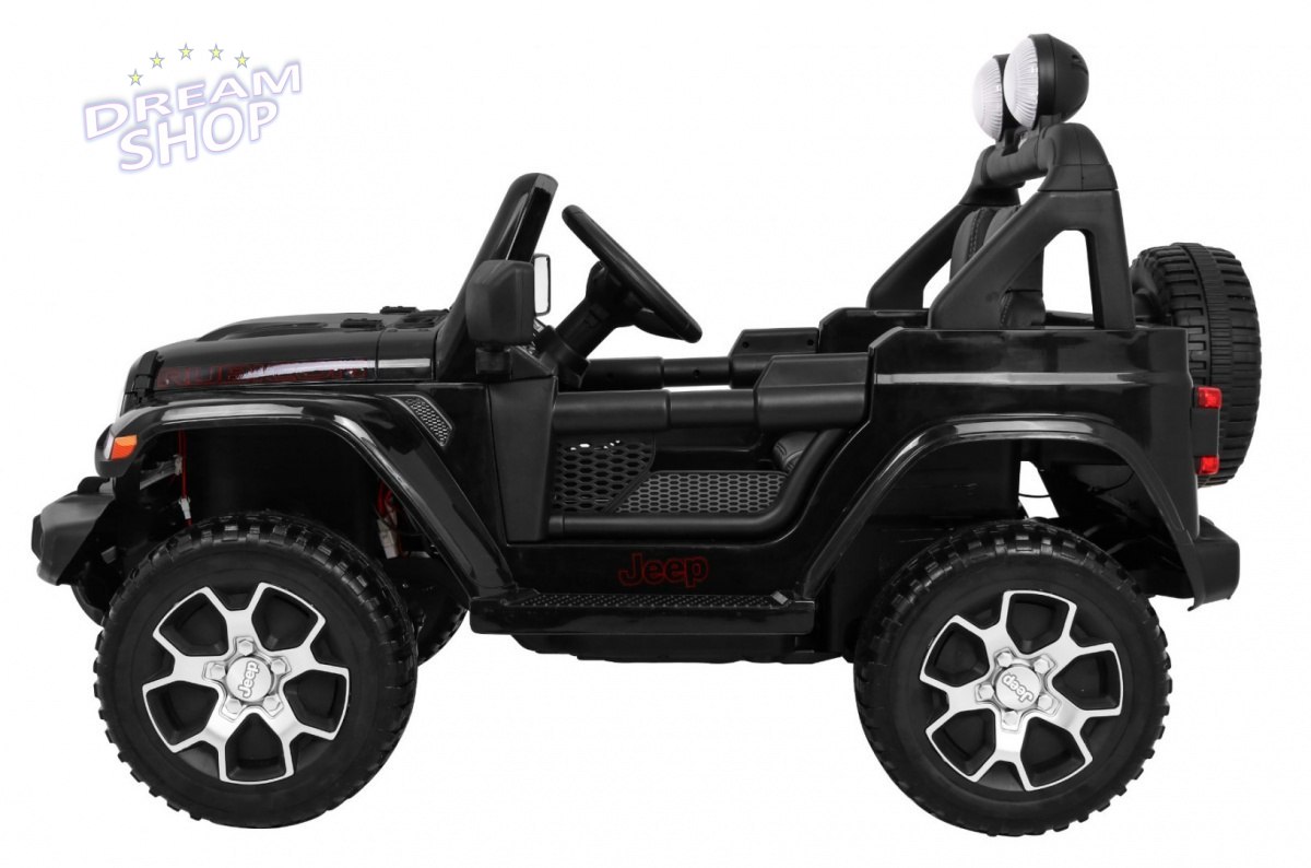 Pojazd Jeep Wrangler Rubicon Czarny Pojazd Jeep Wrangler Rubicon Czarny