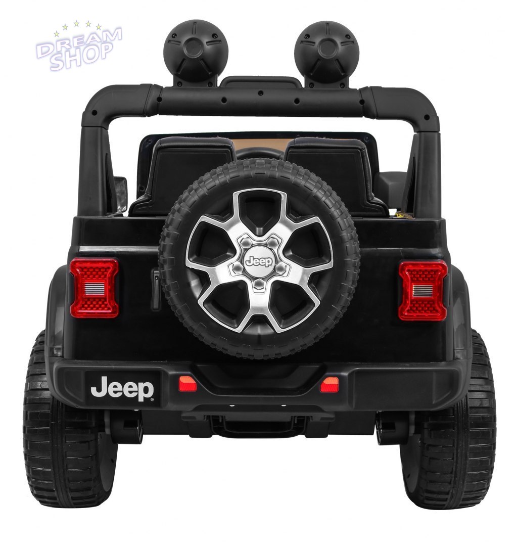 Pojazd Jeep Wrangler Rubicon Czarny Pojazd Jeep Wrangler Rubicon Czarny