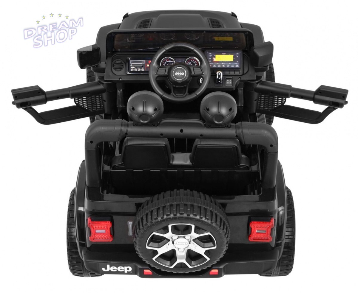 Pojazd Jeep Wrangler Rubicon Czarny Pojazd Jeep Wrangler Rubicon Czarny