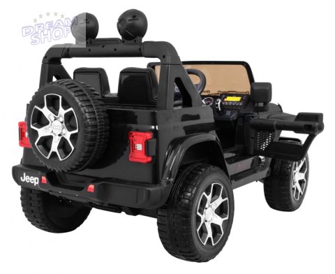 Pojazd Jeep Wrangler Rubicon Czarny Pojazd Jeep Wrangler Rubicon Czarny