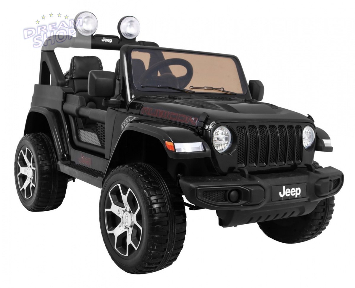 Pojazd Jeep Wrangler Rubicon Czarny Pojazd Jeep Wrangler Rubicon Czarny