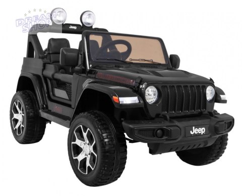 Pojazd Jeep Wrangler Rubicon Czarny Pojazd Jeep Wrangler Rubicon Czarny