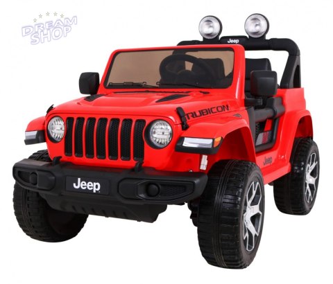 Pojazd Jeep Wrangler Rubicon Czerwony Pojazd Jeep Wrangler Rubicon Czerwony