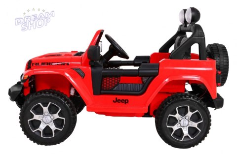 Pojazd Jeep Wrangler Rubicon Czerwony Pojazd Jeep Wrangler Rubicon Czerwony