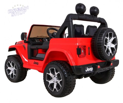 Pojazd Jeep Wrangler Rubicon Czerwony Pojazd Jeep Wrangler Rubicon Czerwony