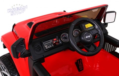 Pojazd Jeep Wrangler Rubicon Czerwony Pojazd Jeep Wrangler Rubicon Czerwony