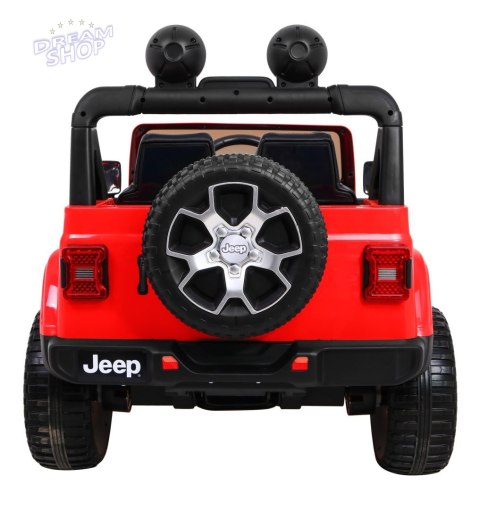 Pojazd Jeep Wrangler Rubicon Czerwony Pojazd Jeep Wrangler Rubicon Czerwony