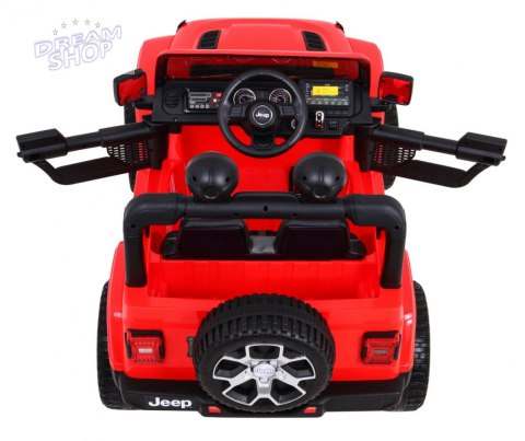 Pojazd Jeep Wrangler Rubicon Czerwony Pojazd Jeep Wrangler Rubicon Czerwony