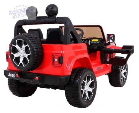 Pojazd Jeep Wrangler Rubicon Czerwony Pojazd Jeep Wrangler Rubicon Czerwony