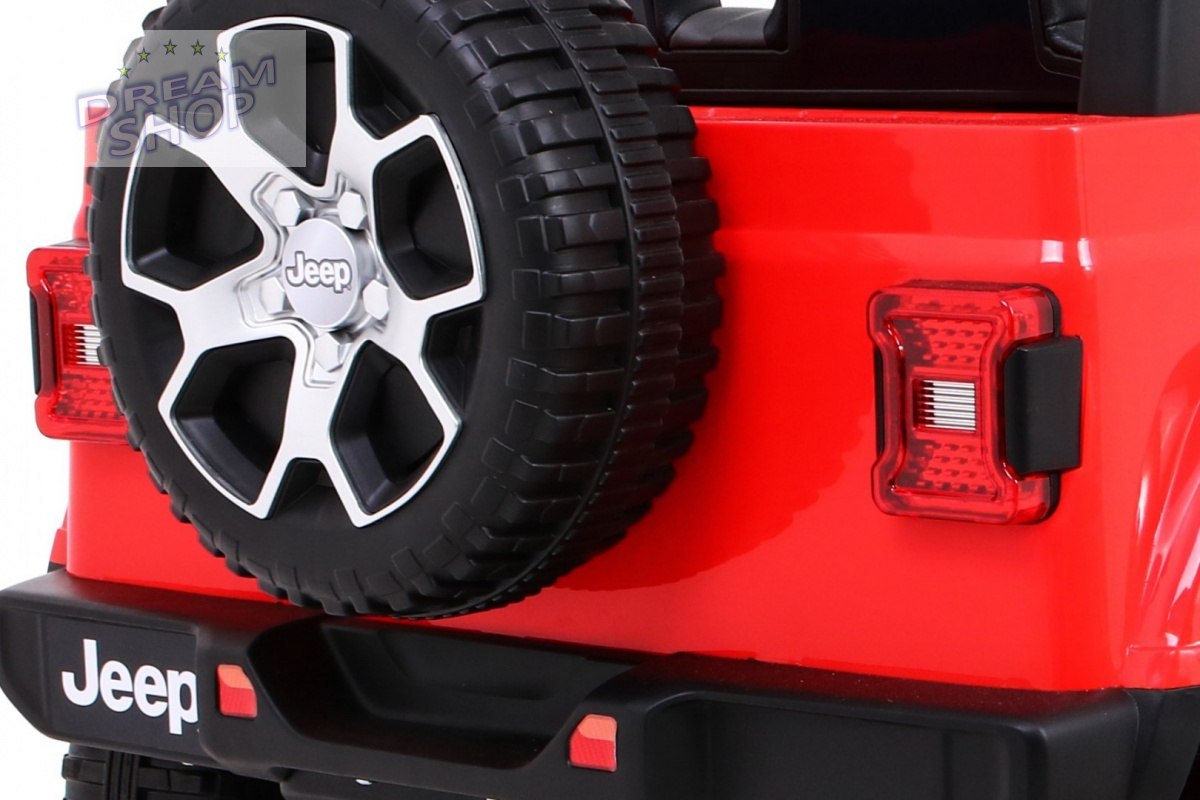 Pojazd Jeep Wrangler Rubicon Czerwony Pojazd Jeep Wrangler Rubicon Czerwony