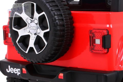 Pojazd Jeep Wrangler Rubicon Czerwony Pojazd Jeep Wrangler Rubicon Czerwony