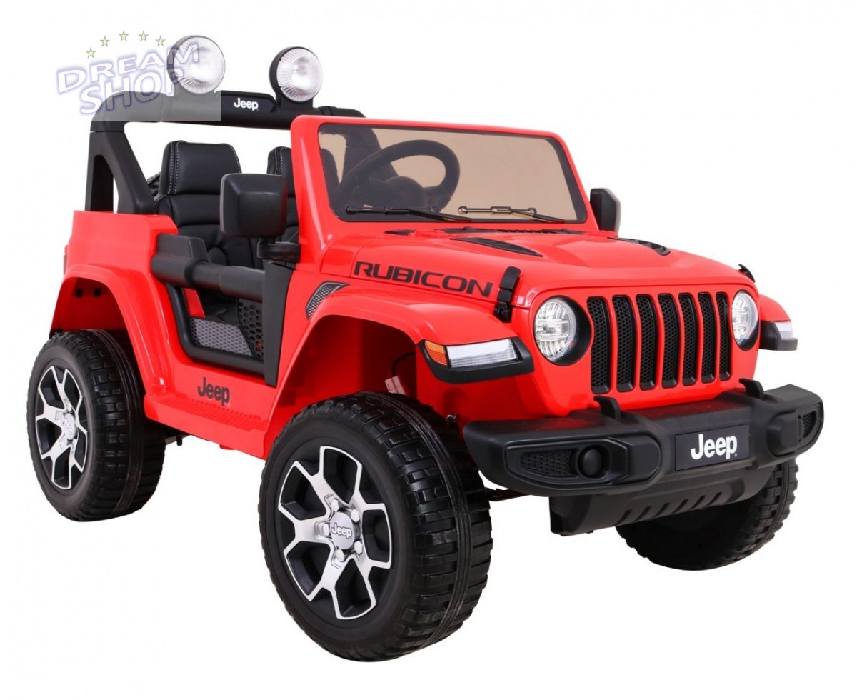 Pojazd Jeep Wrangler Rubicon Czerwony Pojazd Jeep Wrangler Rubicon Czerwony