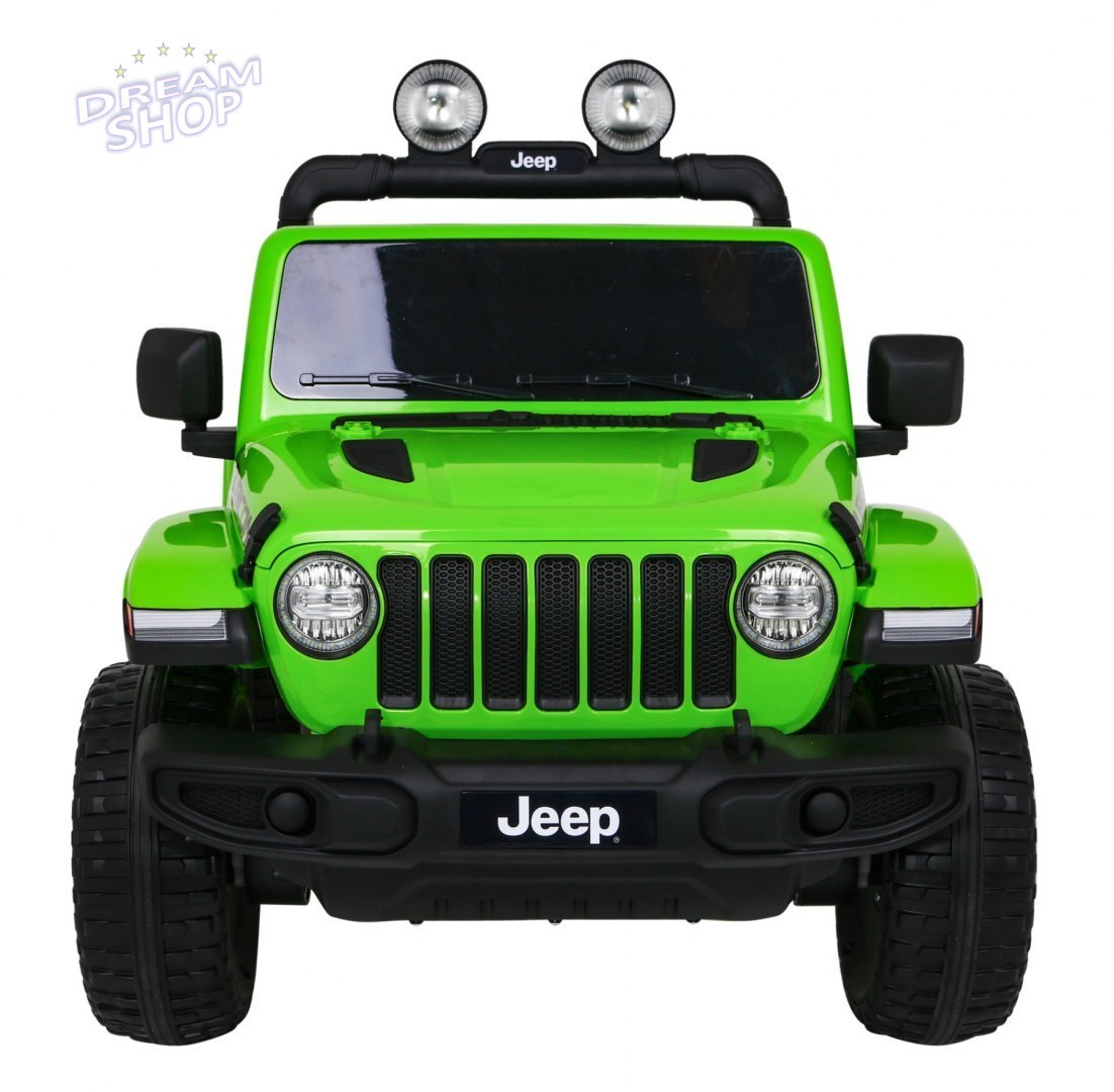 Pojazd Jeep Wrangler Rubicon Zielony Pojazd Jeep Wrangler Rubicon Zielony