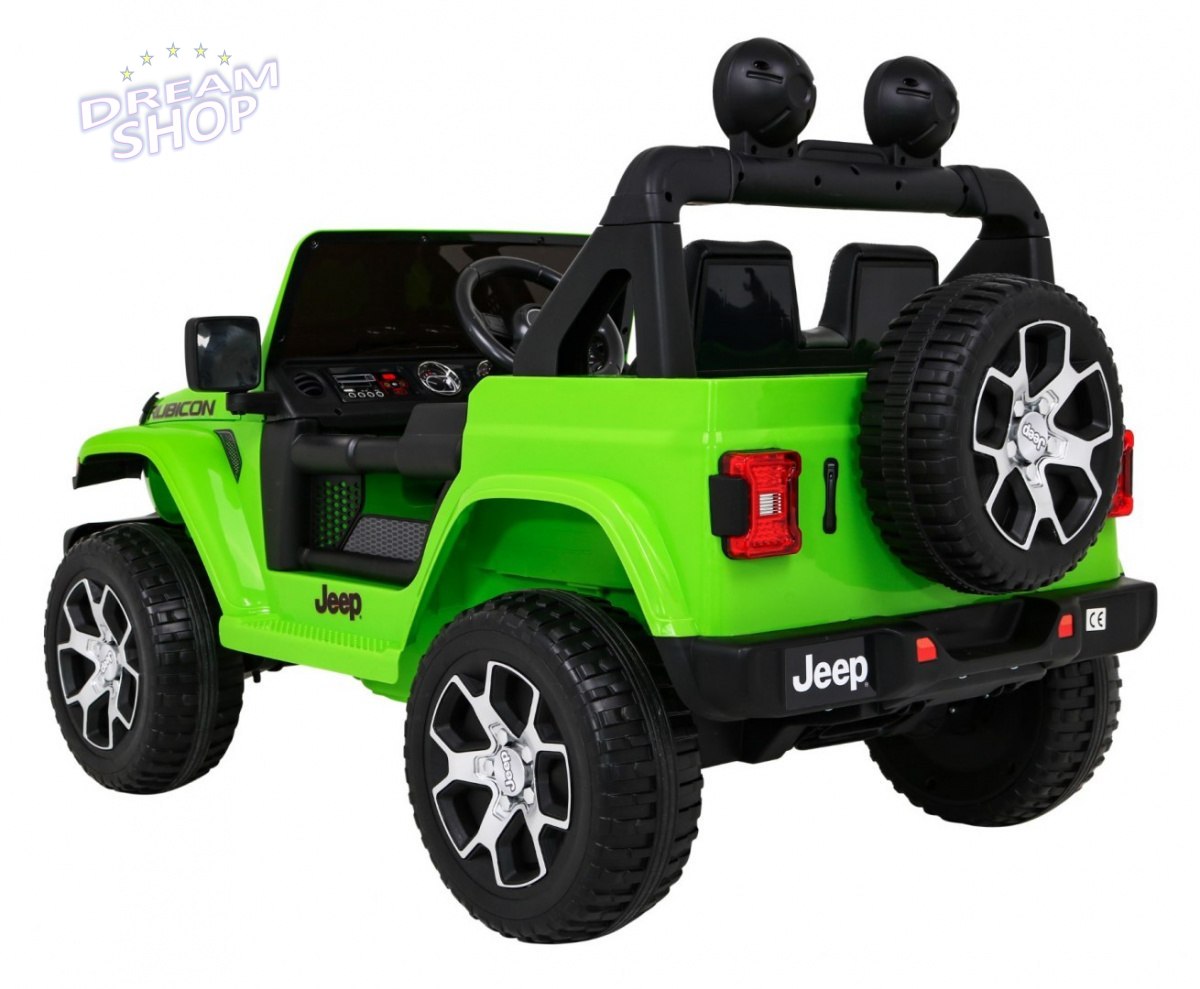 Pojazd Jeep Wrangler Rubicon Zielony Pojazd Jeep Wrangler Rubicon Zielony