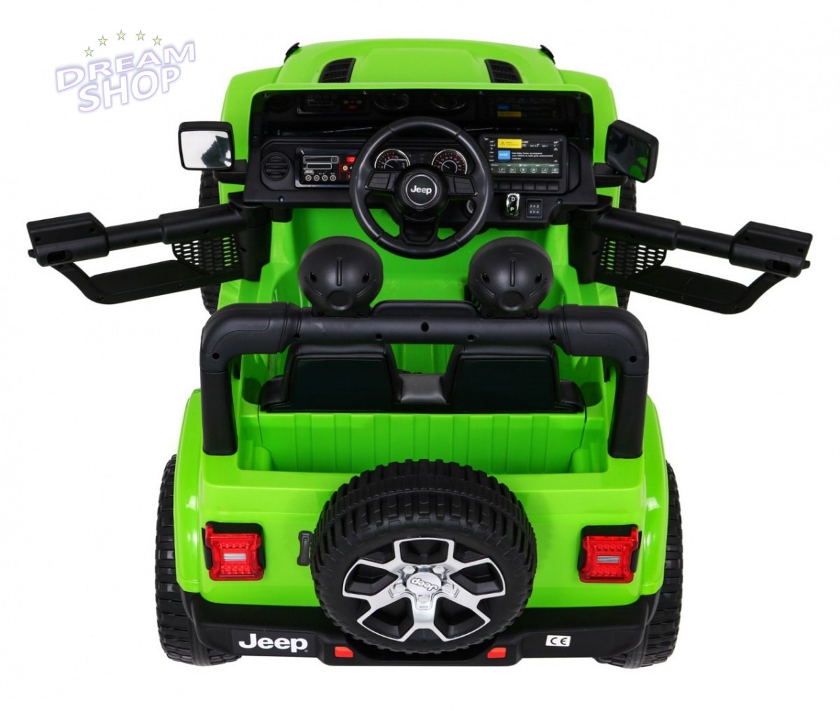 Pojazd Jeep Wrangler Rubicon Zielony Pojazd Jeep Wrangler Rubicon Zielony