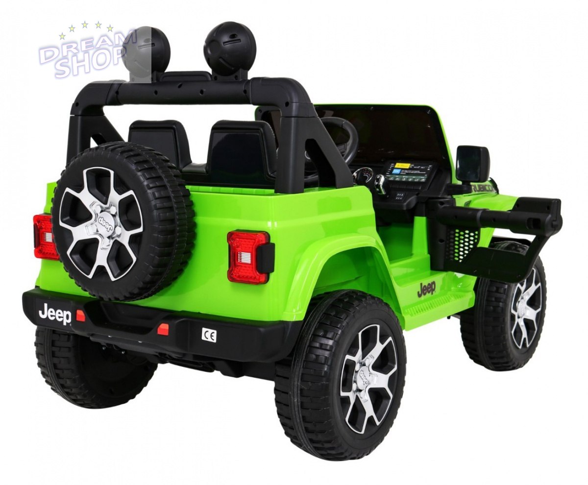 Pojazd Jeep Wrangler Rubicon Zielony Pojazd Jeep Wrangler Rubicon Zielony