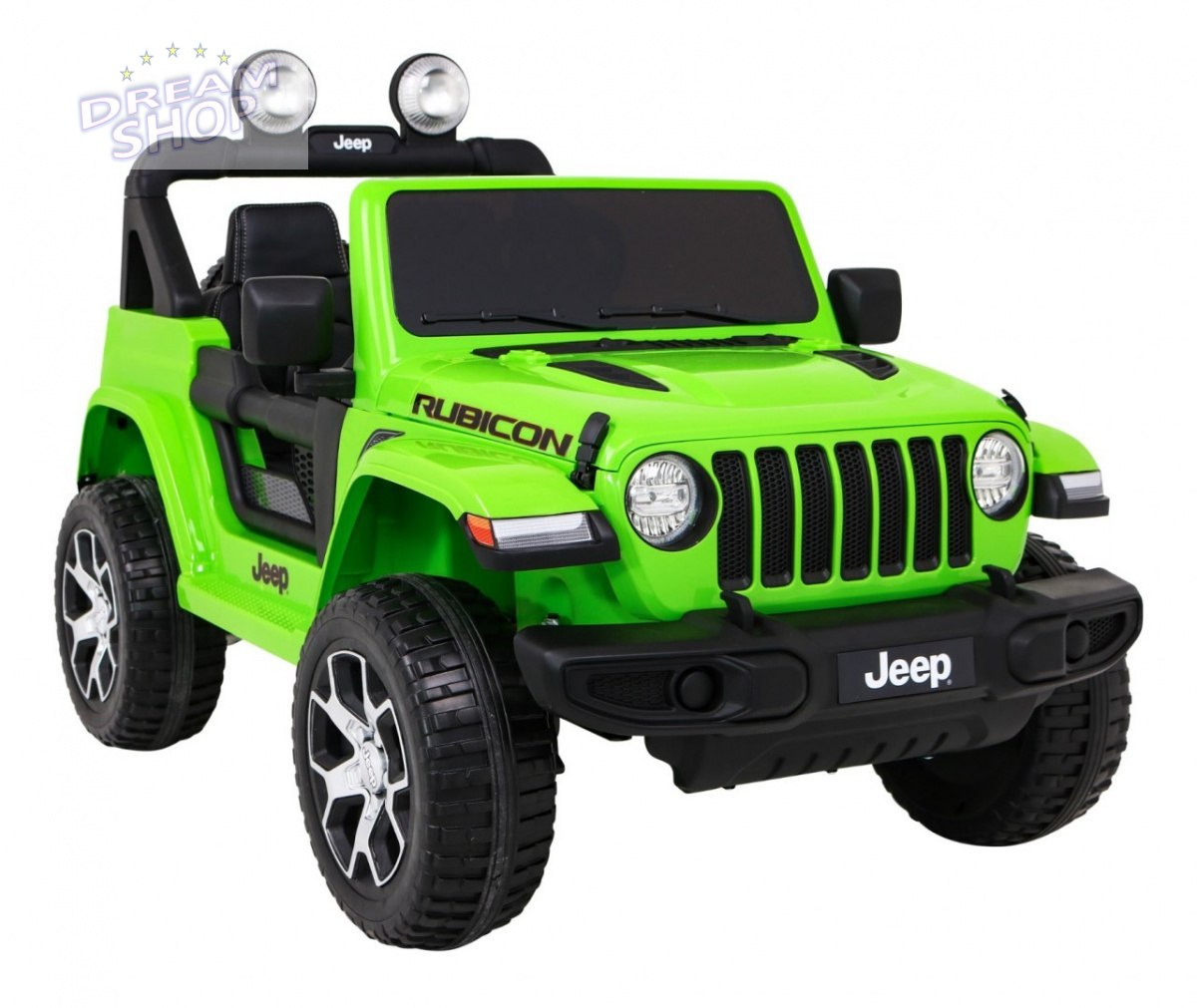 Pojazd Jeep Wrangler Rubicon Zielony Pojazd Jeep Wrangler Rubicon Zielony