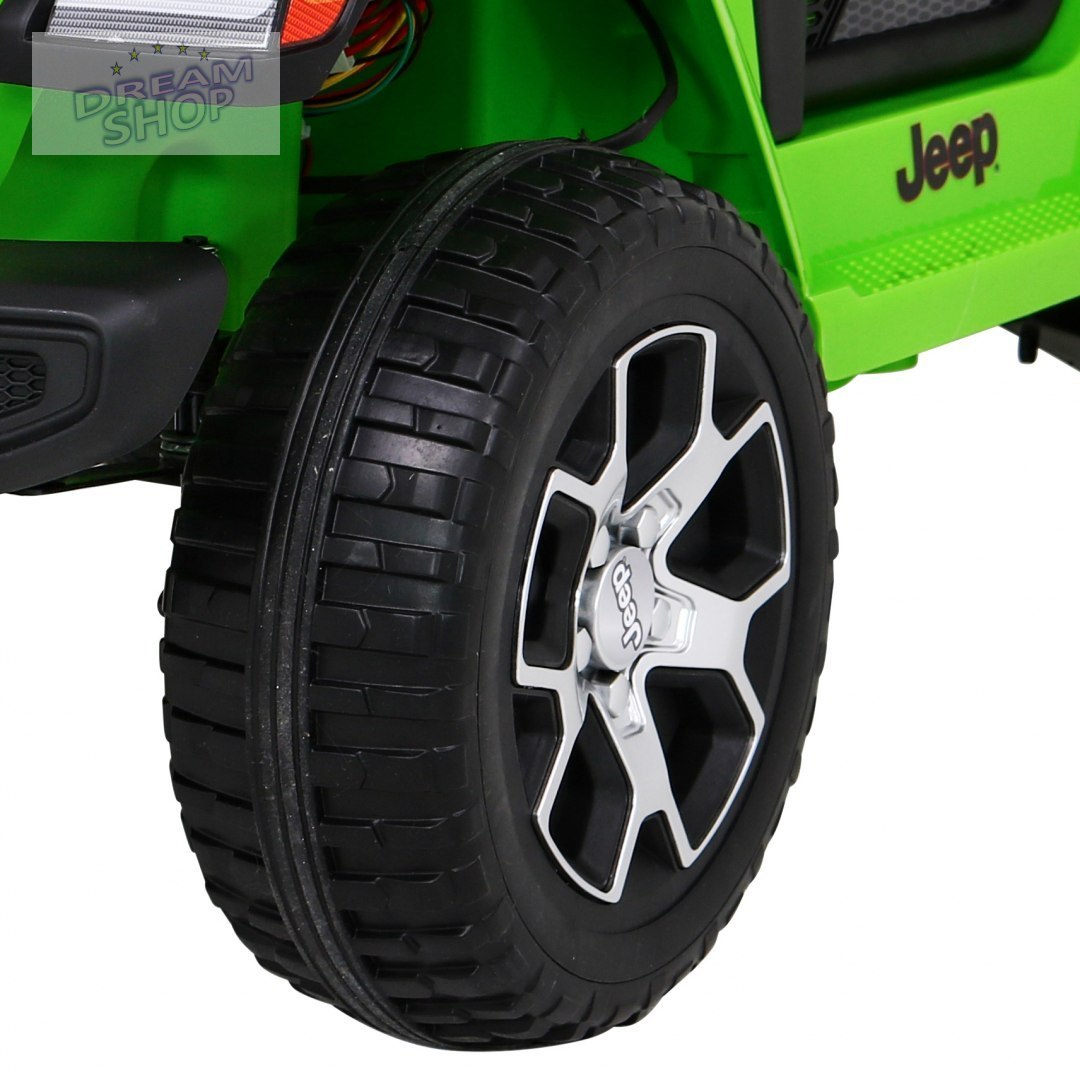 Pojazd Jeep Wrangler Rubicon Zielony Pojazd Jeep Wrangler Rubicon Zielony