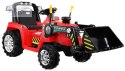 Pojazd Koparka Traktor Czerwona