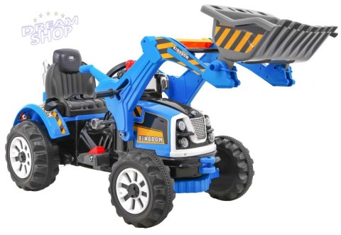 Pojazd Koparka Traktor Niebieska Pojazd Koparka Traktor Niebieska