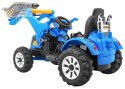 Pojazd Koparka Traktor Niebieska
