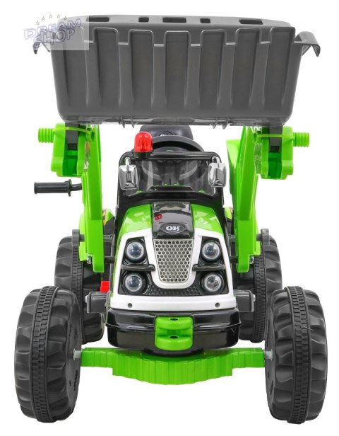 Pojazd Koparka Traktor Zielona Pojazd Koparka Traktor Zielona