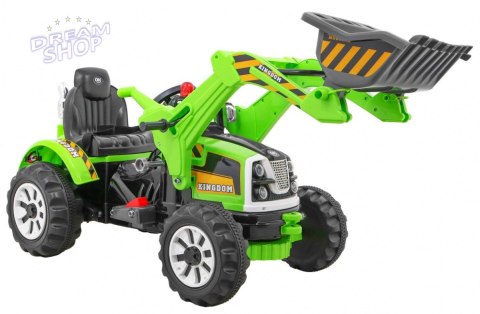Pojazd Koparka Traktor Zielona Pojazd Koparka Traktor Zielona