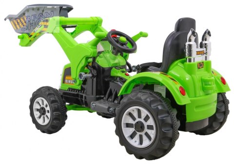 Pojazd Koparka Traktor Zielona Pojazd Koparka Traktor Zielona