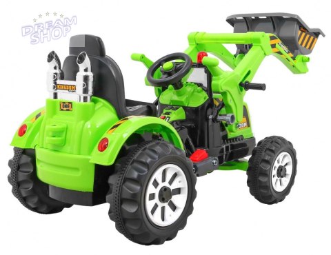 Pojazd Koparka Traktor Zielona Pojazd Koparka Traktor Zielona