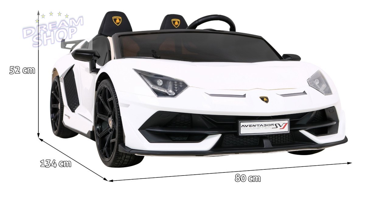 Pojazd Lamborghini SVJ DRIFT Biały Pojazd Lamborghini SVJ DRIFT Biały