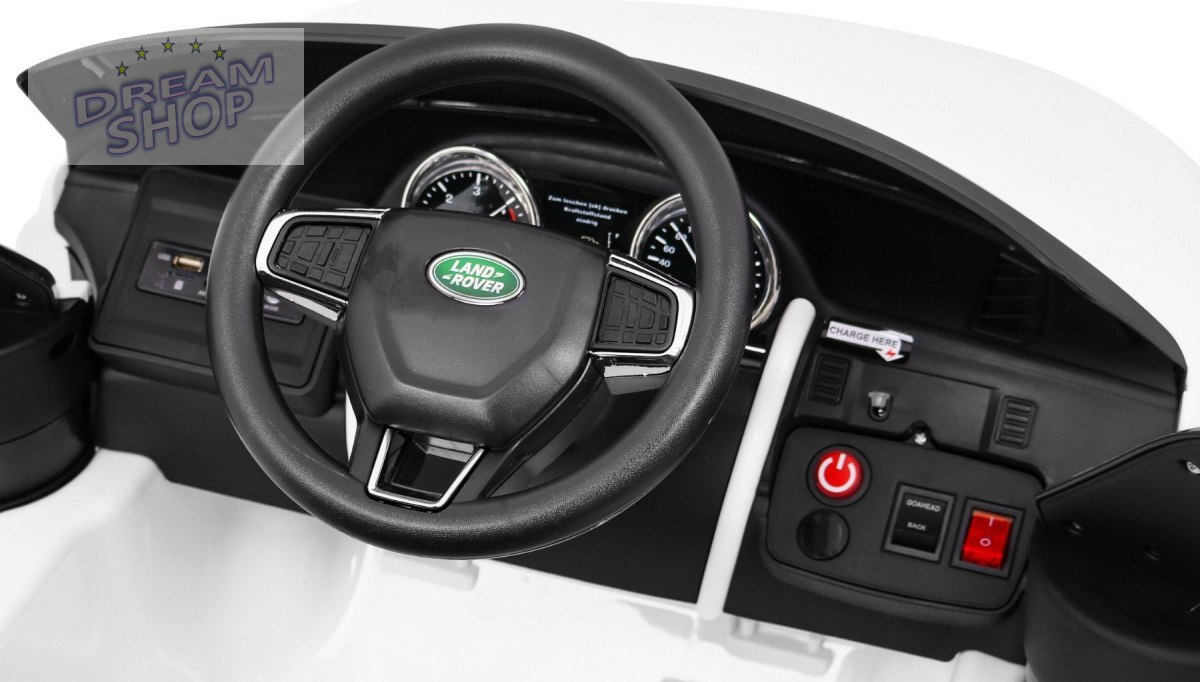 Pojazd Land Rover Discovery Biały Pojazd Land Rover Discovery Biały